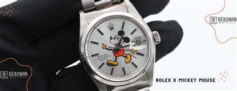 rolex mickey prix|Rolex x Mickey Mouse: the new generations of dials.